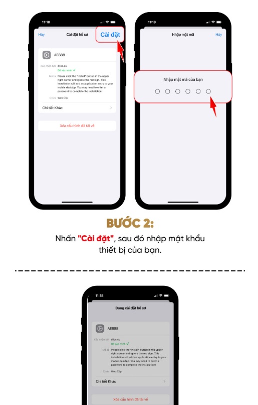 Các bước Download Apppae888