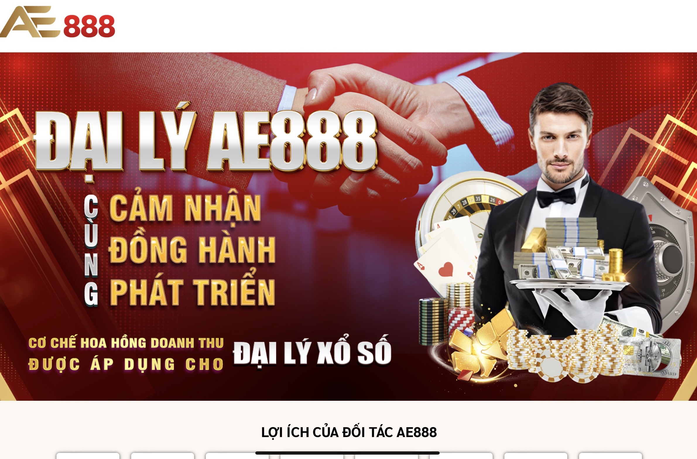 Đại Lý Ae888 - Nhận Ngay Ưu Đãi Khủng Khi Làm Đại Lý