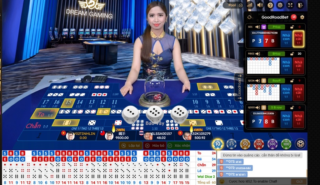 Giao diện Casino Tài Xỉu tại AE888