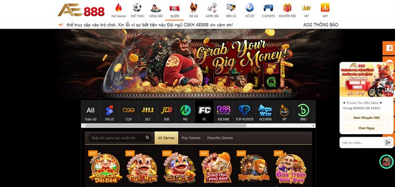 Game Slot Ae888 - Trải Nghiệm Giải Trí Đổi Thưởng Siêu Cuốn Hút