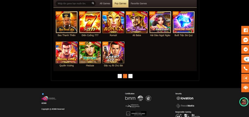 Game Slot Ae888 - Trải Nghiệm Giải Trí Đổi Thưởng Siêu Cuốn Hút