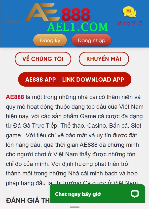 Miễn Trừ Trách Nhiệm Ael1.com
